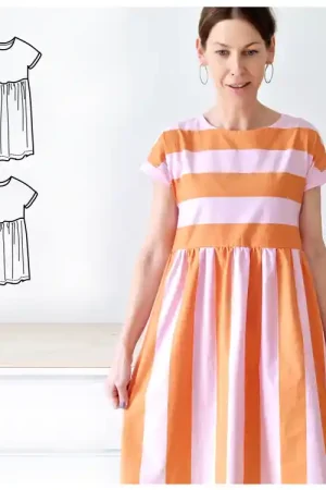 Voordeelprijs E-book Konfetti Patterns Liese Damenkleid, Duits