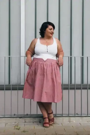 Weekendaanbieding E-Book Schneiderline Vintage Skirt Dames, duits