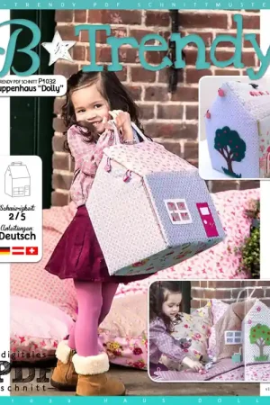 Weekendaanbieding E-Book B-Trendy P1032 Poppenhuis Dolly, nederlands