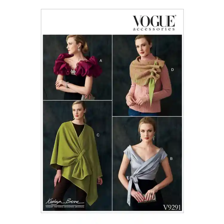 Voordeelprijs Pattern Vogue 9291 Accessoires, Dui/En/Fr