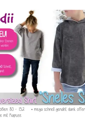 Voordeelprijs E-book Joudii Oversizeshirt Sneles Shirt, Duits