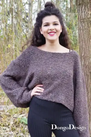 Weekendaanbieding E-Book DongoDesign Damen-Pullover Sarah, duits