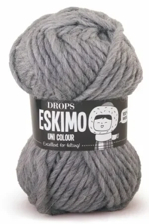 Weekendaanbieding DROPS Snow / Eskimo Uni - 46 grijs - Wol Garen