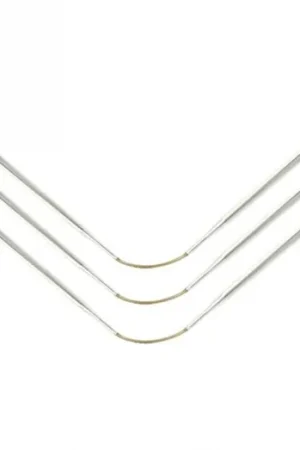 Actieprijs Addi CraSyTrio (21 cm) - 2,75 mm - Flexibele rondbreinaalden van metaal (3 stuks)