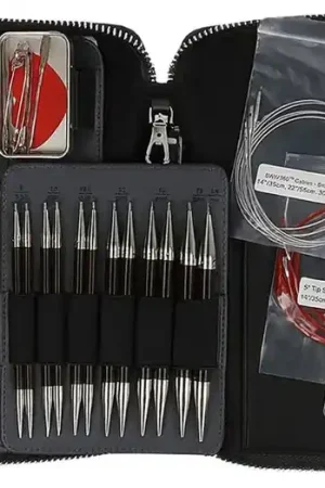 ChiaoGoo Forté 2.0 Verwisselbare Rondbreinaalden (13 cm) - Luxe Set Premium