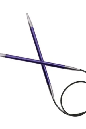 KnitPro Zing Basic Rondbreinaald (80 cm) - 3,75 mm Favoriet