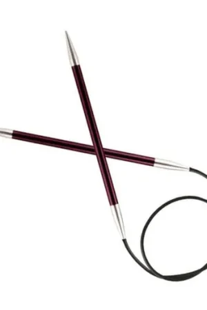 Populair KnitPro Zing Basic Rondbreinaald (80 cm) - 6 mm