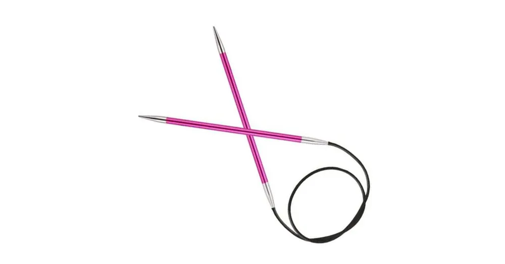 KnitPro Zing Basic Rondbreinaald (80 cm) - 10 mm Beperkte Voorraad