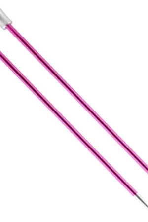 KnitPro Zing Basic Breinaalden (35 cm) - Aluminium - 5 mm Gratis Retour