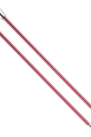 KnitPro Zing Basic Breinaalden (35 cm) - Aluminium - 6,5 mm Finale Uitverkoop