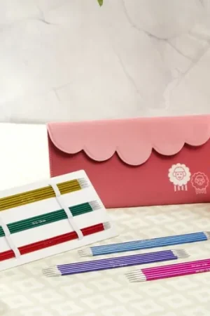 Beperkte Voorraad KnitPro Zing Sokkennaalden (20 cm) - Set