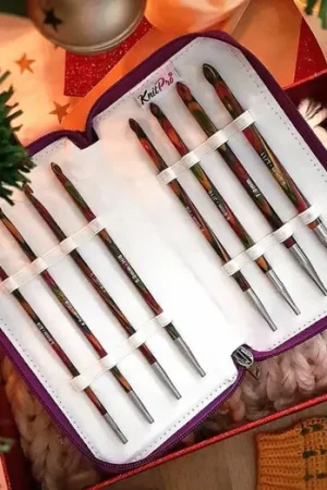 Rechtstreeks Van De Fabrikant KnitPro Symfonie Tunische Haaknaalden (verwisselbaar) - Set