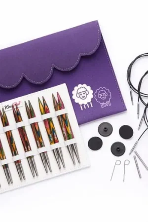 Nu Kopen KnitPro Symfonie Wood Verwisselbare Rondbreinaalden - Deluxe Set