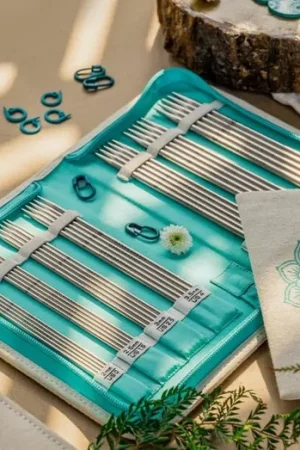 KnitPro Mindful Grateful Sokkennaalden (15 cm) - Set Gecertificeerd