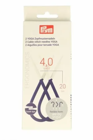 Aanbieding Prym Ergonomics Kabelnaalden Yoga (20 cm) - 4 mm