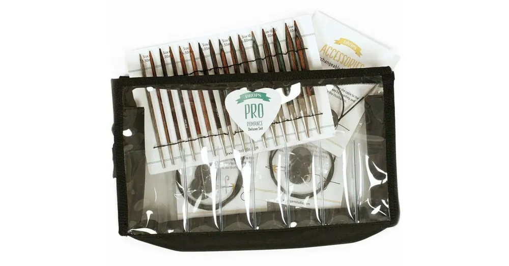 Beperkte Voorraad DROPS Pro Romance Verwisselbare Rondbreinaalden - Deluxe Set