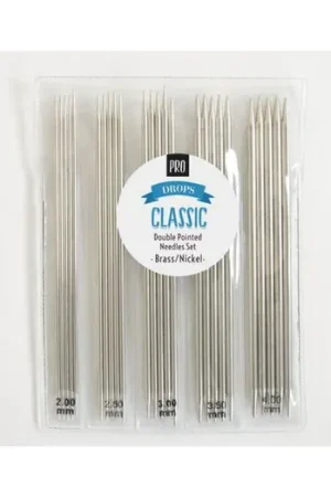 Uitverkoop DROPS Pro Classic Breinaalden Zonder Knop (15 cm) - Set