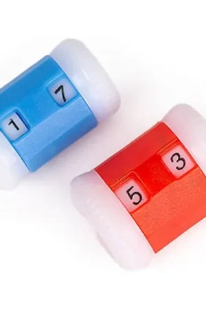 Toerenteller (set van 2) - Compact, licht én geen batterijen nodig Speciale Aanbieding