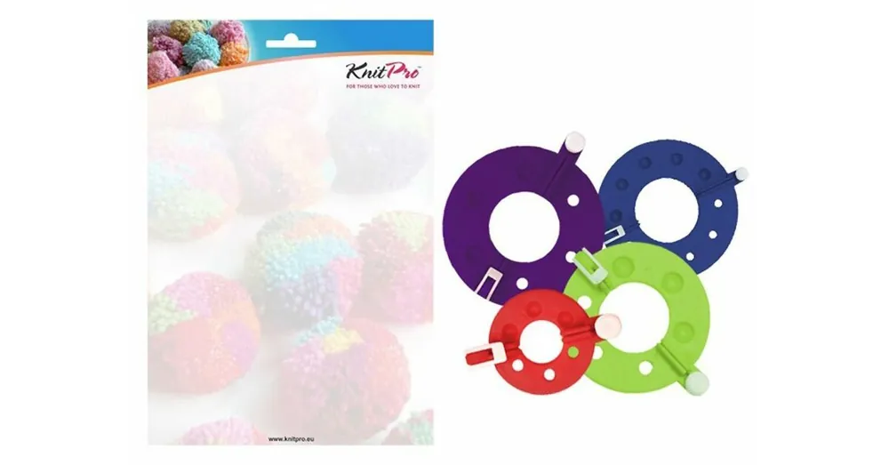 KnitPro Rejoice PomPom Makers - Set (4 stuks) Lage Prijs