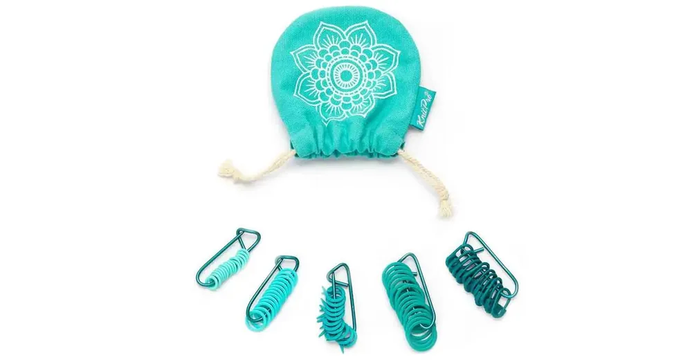 Voordeelprijs KnitPro Mindful Stekenmarkeerders - Mega Pack (100 stuks) - 3 verschillende typen, 5 vormen