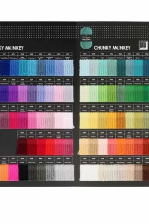 Meest Verkocht Staalkaart - Scheepjes Chunky Monkey (93 kleuren)