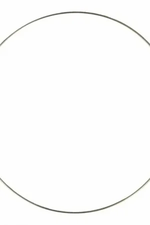 Metalen Ring - 25 cm - RVS Beperkt Aanbod