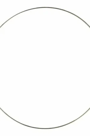 Betaalbaar Metalen Ring - 20 cm - RVS