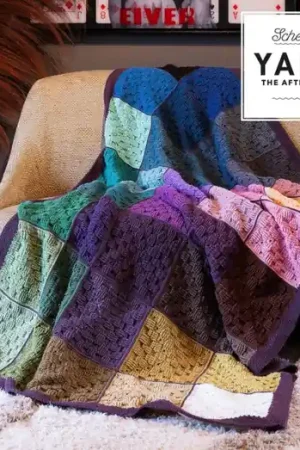 Goedkoop Scheepjes Scrumptious Squares Blanket - Yarn The After Party 203 - Haakpatroon