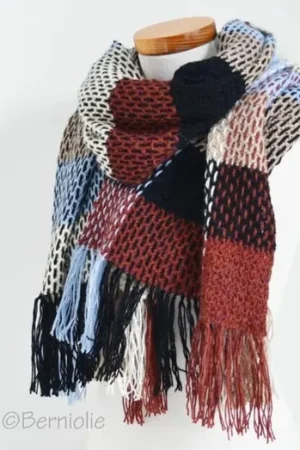 Betaalbaar CAL Sjaal/Omslagdoek van Berniolie, met Drops Alpaca - Dutch Crochet Talent