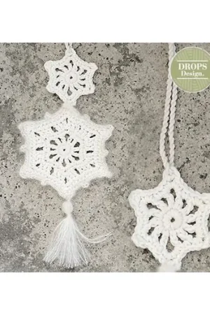 Patroon Gehaakte Sterren Decoratie "Shooting Star" - Drops Design Must-Have