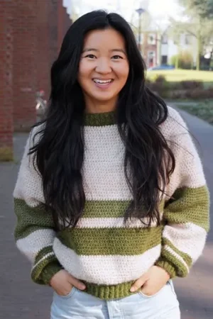 Haakpatroon Lagos Raglan Trui met Drops Air - Haakspot Lage Prijs