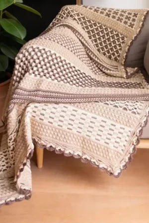 Haakplein CAL 2026 Mystic Harmony Deken - Earth - Haakpakket Veilige Betaling