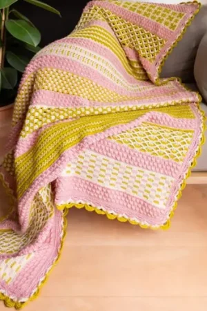 Superprijs Haakplein CAL 2026 Mystic Harmony Deken - Bloom - Haakpakket