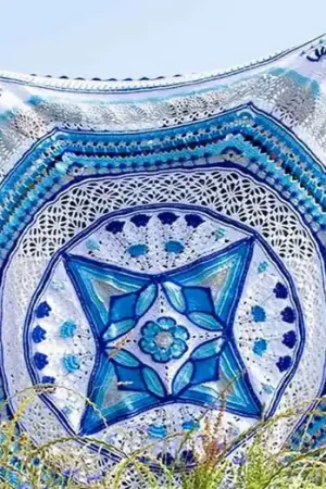 Veilige Betaling Scheepjes CAL Universe in Bloom - Delft kit - Colour Crafter haakpakket 2025 🌸✨