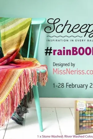RainBOOM MAL - by Miss Neriss - Scheepjescal met Scheepjes Stone Washed & River Washed Colour Pack Beste Prijs