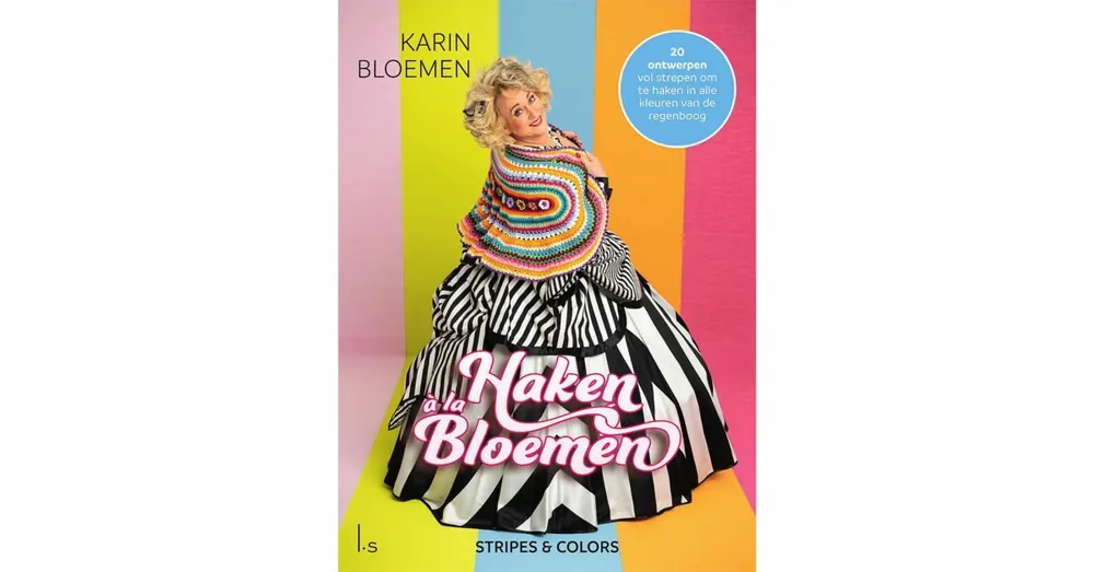 Koop Vandaag Haken à La Bloemen Stripes & Colors - Karin Bloemen, Haakboek