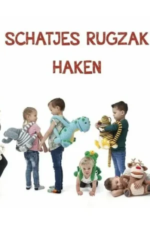 Schatjes rugzak haken - Anja Toonen, Haakboek Laatste Kans