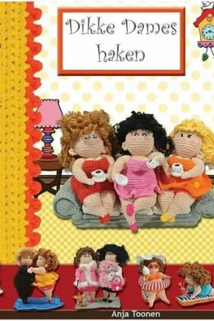 Aanbieding Dikke Dames haken - Anja Toonen, Haakboek