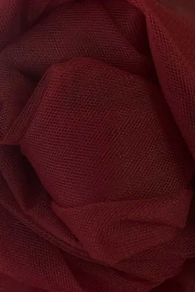 Aanbieding Brandvertragende Tule - 300cm - Dark Bordeaux