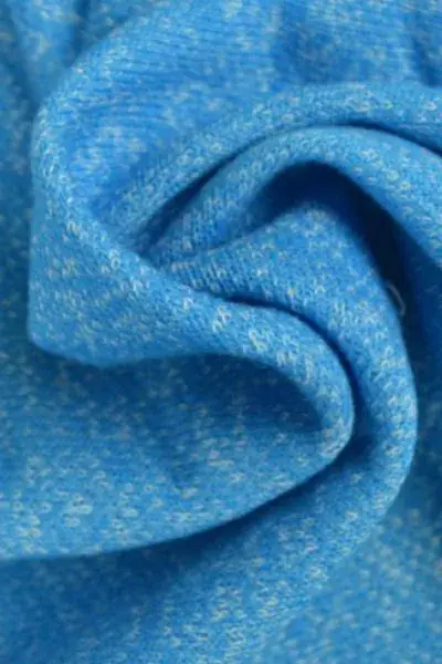 Voordeelprijs French Terry Melange - Aqua 06