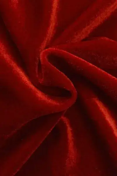 Voordeelprijs Lycra Velours Rood - 01