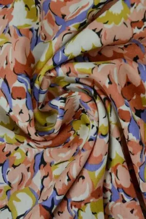 Viscose - Blooming on Lilac Gratis Verzending