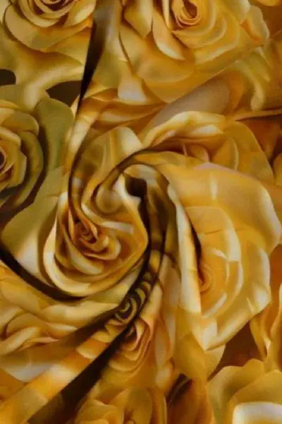 Viscose - Golden Roses Direct Verzonden