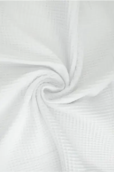 Wafelkatoen - Wit 00 Direct Verzonden