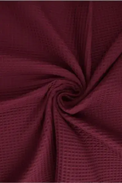 Wafelkatoen - Bordeaux 77 Beperkt Aanbod