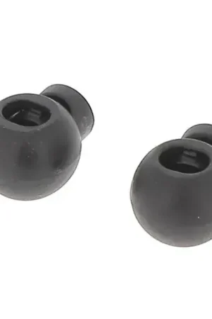 Aanbieding Bohin - Koordstopper 1-gaats - 18x15mm zwart