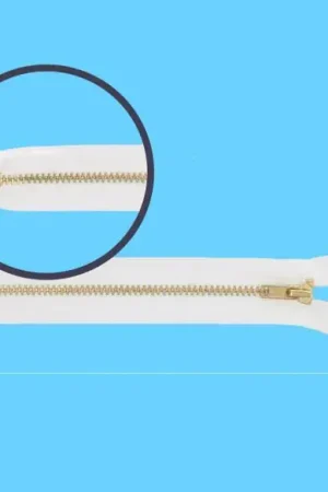 Weekendaanbieding Broek Rits Koper - Niet Deelbaar -501 - White -10 cm