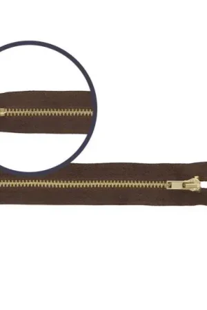 Voordeelprijs Broek Rits Koper - Niet Deelbaar -570 - Dark Brown - 15 cm