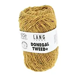 Weekendaanbieding Lang Yarns Donegal Tweed+ kl.Gelb 50gr.