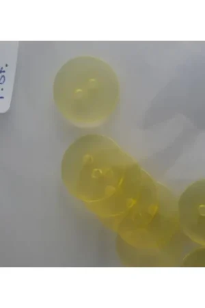 Bestel Nu knopen doorzichtig geel 18mm 11 stuks